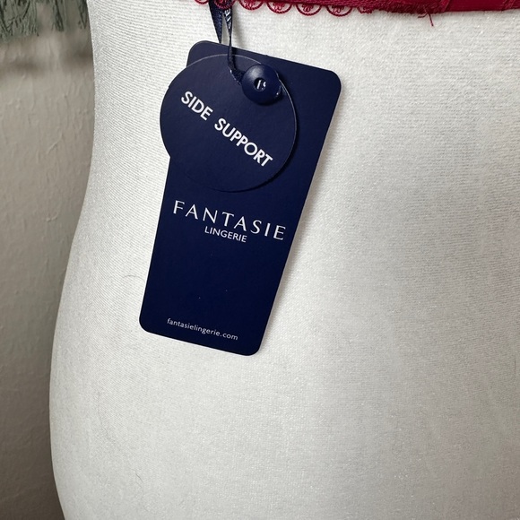 Fantasie | NWT Ruby red lace Estelle bra with side support - Picture 4 of 13